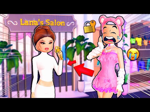 I am *LOCKED* Out Of LANA'S SALON For EVERY ROUND In DRESS TO IMPRESS | ROBLOX