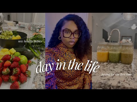 DAYS IN MY LIFE VLOG: I bought a juicer, I started youtube coaching, sinus infection.