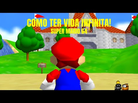 📕COMO TER VIDA INFINITA NO MARIO 64!