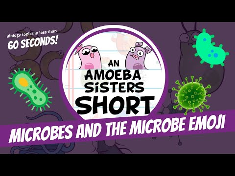 Microbes and the Microbe Emoji - Amoeba Sisters #Shorts