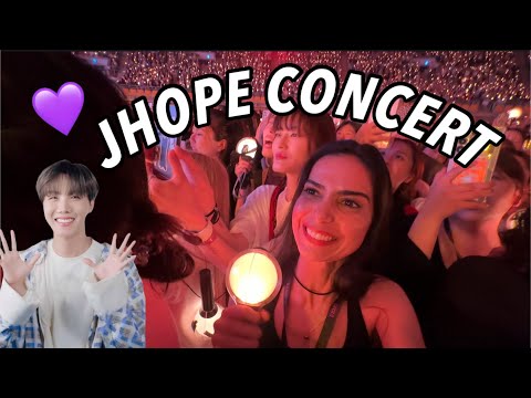 🇰🇷 MY FIRST BTS JHOPE CONCERT 💜 | Korea Vlog