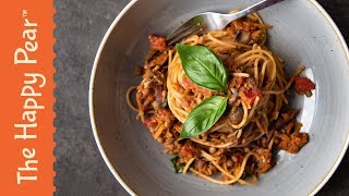 EASY VEGAN BOLOGNESE | STUDENT FRIENDLY | THE HAPPY PEAR