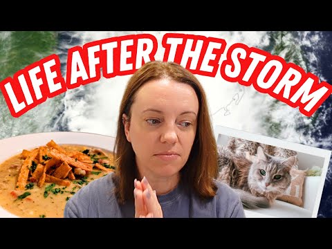 LIFE UPDATE and COOKING vlog | Hurricane Helene update