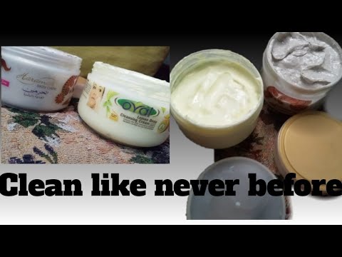 Lemon deep cleansing cream / Haramain gold scrub for clean skin || The lovely Girl Mano#