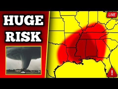 The Severe Weather Outbreak Of February 15th, 2025, As It Occurred Live...