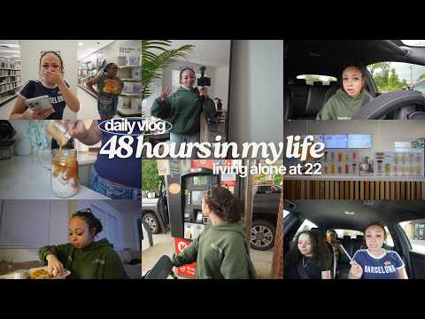 TWO days in my life vlog | errands, shopping, family time, boba etc | aliyah simone