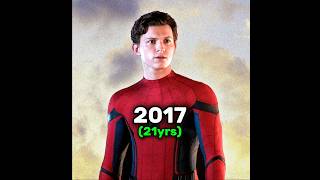 Tom Holland aka "Spider Man" 🕸️ | Evolution (2012-2024)..🔥#tomholland #spiderman #marvel #nowayhome