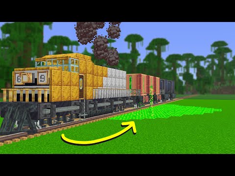 I Made a XP Train in Survival Create - [Re:Create #5]