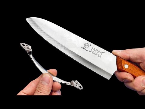 Knife Like Razor Sharp! With This Great Tool Sharpen Your Knife in 1 Minute