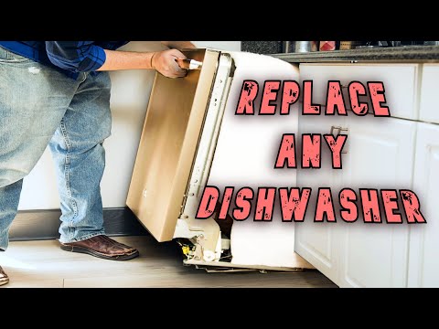 Replace ANY Dishwasher in 4 minutes!