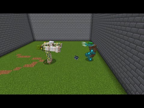 Mutant Iron Golem vs Mutant Drowned - Minecraft Mob Battle