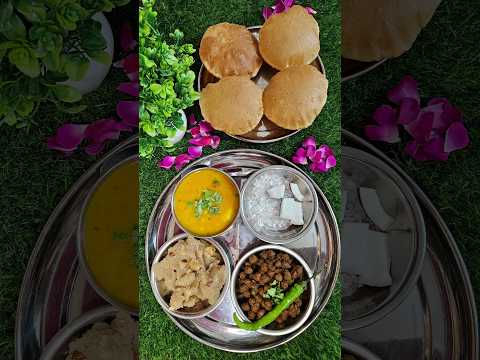 Ashtami Navami Thali | Kanya Puja Prasad | Happy Navratri #youtubeshorts #shorts #ashtamispecial