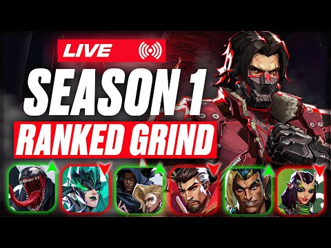 🔴 SEASON 1 is HERE!! - TOP 500 GRIND 🔴 WINTER SOLDIER + THOR BUFFS | EDUCATIONAL - Day 2