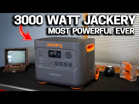 New MONSTER Jackery 3000 Watt Solar Generator - Explorer 3000 Pro