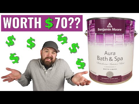 Benjamin Moore Bathroom Paint | Aura Bath & Spa Review