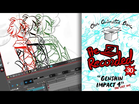 Making "Genshin Impact" commission 4 (Pre-recorded) #genshinimpact #原神 #AnimatorDreamsGenshin