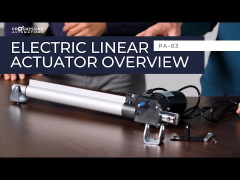 Standard Electric Linear Actuator | PA-03 Product Overview | Progressive Automations