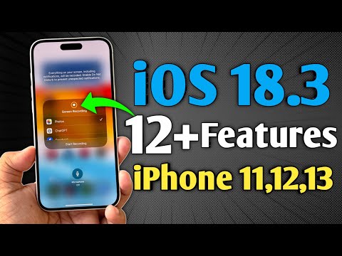 iOS 18.3 Released - What's New in iPhone 11, iPhone 12, iPhone 13 without apple intelligence