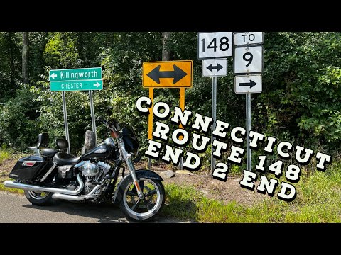 ROUTE 148 IN CONNECTICUT END TO END!