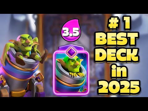 THE BEST META DECK IN CLASH ROYALE! | Evo Morter Deck