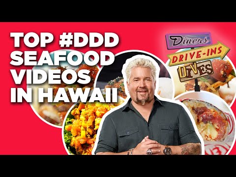 Top #DDD Seafood Videos in Hawaii with Guy Fieri | Diners, Drive-Ins, and Dives | Food Network