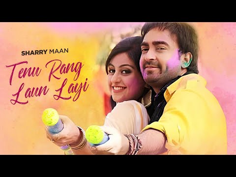 Tenu Rang Laun Layi (Animated Lyrical) | Sharry Mann | New Punjabi Songs 2025 | Latest Punjabi Songs