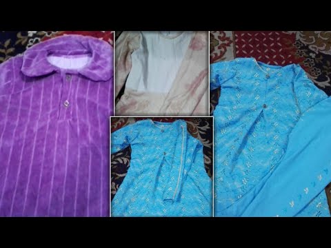 Girls Simple Homemade dress design /Stitching ideas /winter dress design.|| The Lovely Girl Mano.