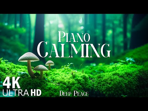 Soothing Relaxation🍃Relaxing Piano Music & Stress Relief Music • Deep Forest 4K • ASMR