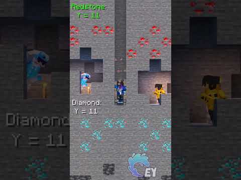 Minecraft Y Level for Every Ore!