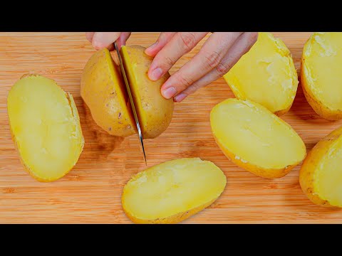 Cut the Potatoes in Half! Only 3 Main Ingredients!