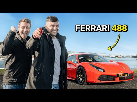 Taxi Driver Wins Red Ferrari 488 For Only  £0.19 On BOTB