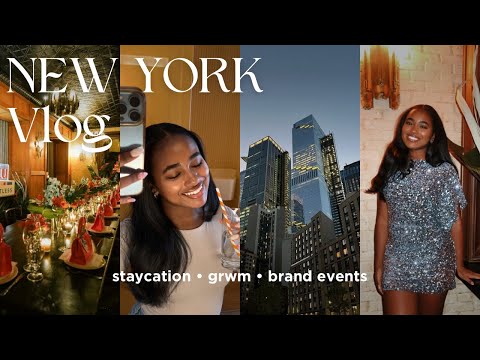 NYC vlog | Staycation With Cantu, Public Hotel Experience, Workout Class +More!