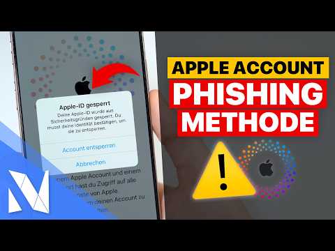 ACHTUNG! ⚠️ Neue AppleID Phishing-Methode - so könnt ihr euch schützen!🔒 | Nils-Hendrik Welk