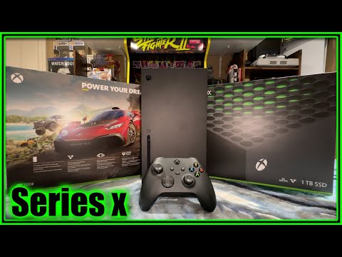 Xbox Series X Unboxing and First Boot- Forza Horizon 5 Bundle