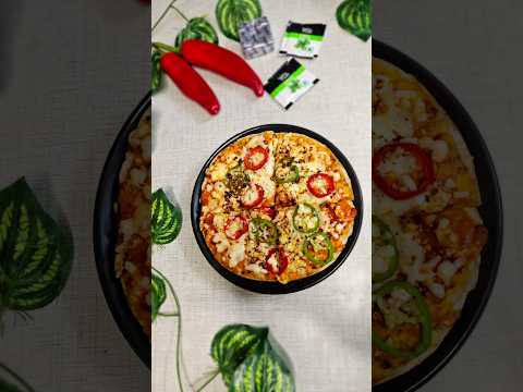 Chilli Cheese Roti Pizza | Leftover  Roti Pizza | Pizza in 5 min. #youtubeshorts #shorts #rotipizza