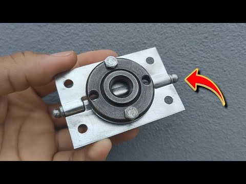 Useful trick for ANGLE GRINDER! | Support for precise cuts that everyone can do.