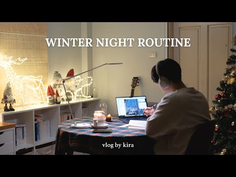 How I Enjoy A Cozy Night At Home | Winter Night Routine 🌙