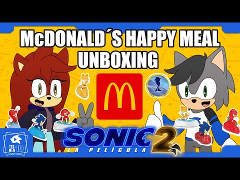 McDonald's Happy Meal Sonic Movie 2 !!! Ft. Pio575