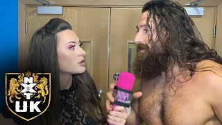 Saxon Huxley has an eloquent exclusive for Nina Samuels: NXT UK Exclusive, April 28, 2022