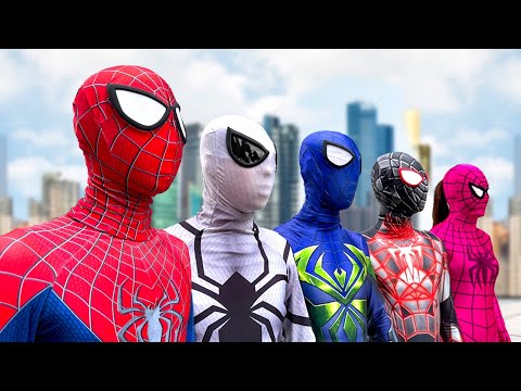 PRO 5 SUPERHERO TEAM || Hey Spider-Man , Go To Trainning Nerf Gun !!! ( Funny Action Real Life )