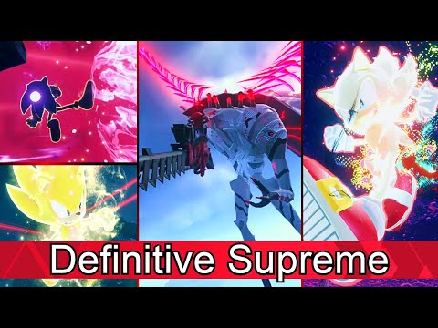 Sonic Frontiers: DEFINITIVE Supreme Overhaul is MIND-BLOWING!!! (Aggro Titans)