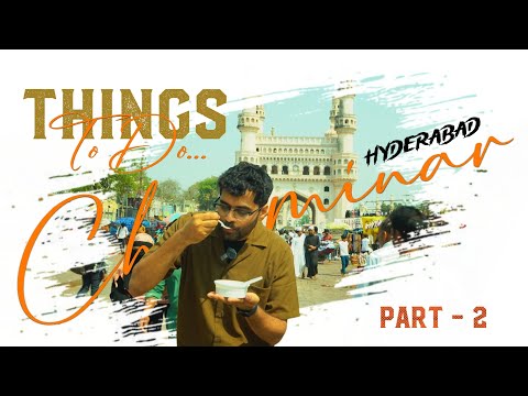 Things to do in Hyderabad | Govind's Dosa | Milan Juice Centre | Charminar