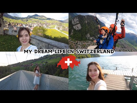 My life in Switzerland (CLOY filming locations + Paragliding)