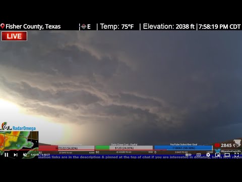 Texas Supercells - Live Stream Archive