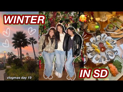 WINTER IN SD *pacific beach, coronado, del mar* | Vlogmas Day 19