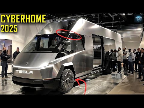 Elon Musk Reveals Tesla 2025 Motorhome for UNDER $15,678K-With a SPACESHIP Interior. What's Inside?