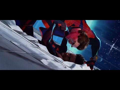 Train Fight Scene | Spider-Man: Across The Spider-Verse (2023) | HD Clip