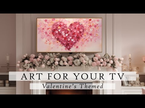 Valentine's Themed Art For Your TV | Vintage Art TV | TV Art Slideshow | TV Art | 4K | 4.5 Hours