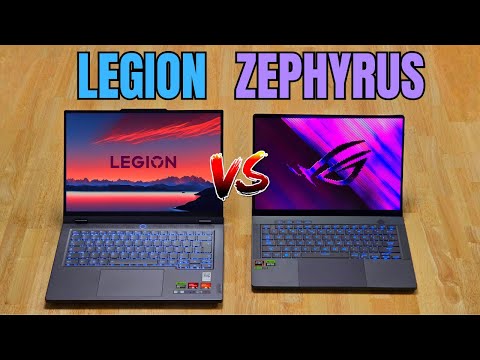 ASUS ROG vs LENOVO LEGION - Zephyrus G14 (2024) vs Legion Slim 5 14" (Gen 8) COMPARISON