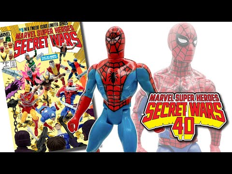 SECRET WARS!  Action Figure and Comic History!  Part II - 40th Anniversary!